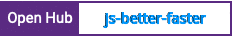 Open Hub project report for js-better-faster