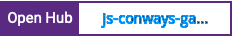 Open Hub project report for js-conways-game-of-life