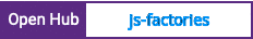 Open Hub project report for js-factories