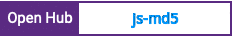Open Hub project report for js-md5