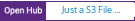 Open Hub project report for Just a S3 File System