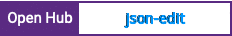 Open Hub project report for json-edit