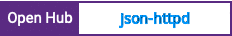 Open Hub project report for json-httpd
