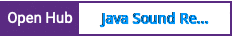 Open Hub project report for Java Sound Resources