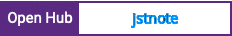 Open Hub project report for jstnote
