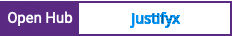 Open Hub project report for justifyx