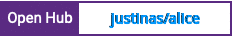 Open Hub project report for justinas/alice