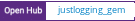 Open Hub project report for justlogging_gem