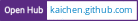 Open Hub project report for kaichen.github.com