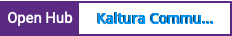 Open Hub project report for Kaltura Community Edition (Kaltura CE)