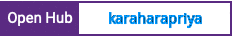 Open Hub project report for karaharapriya