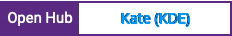 Open Hub project report for Kate (KDE)