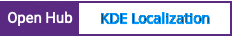 Open Hub project report for KDE Localization