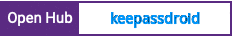 Open Hub project report for keepassdroid