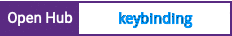 Open Hub project report for keybinding