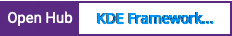 Open Hub project report for KDE Frameworks (KF5)