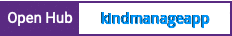 Open Hub project report for kindmanageapp