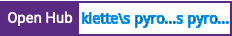 Open Hub project report for klette's pyroutes