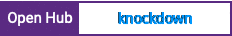 Open Hub project report for knockdown