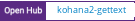 Open Hub project report for kohana2-gettext