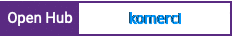 Open Hub project report for komerci