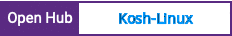 Open Hub project report for Kosh-Linux