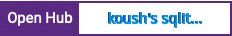 Open Hub project report for koush's sqlite-net