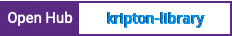 Open Hub project report for kripton-library