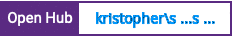 Open Hub project report for kristopher's Ping