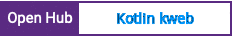Open Hub project report for Kotlin kweb