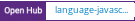 Open Hub project report for language-javascript