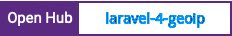 Open Hub project report for laravel-4-geoip