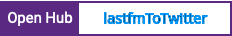 Open Hub project report for lastfmToTwitter