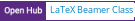 Open Hub project report for LaTeX Beamer Class