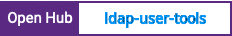 Open Hub project report for ldap-user-tools