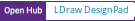 Open Hub project report for LDraw DesignPad