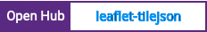 Open Hub project report for leaflet-tilejson