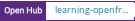 Open Hub project report for learning-openframeworks