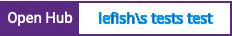 Open Hub project report for lefish's test