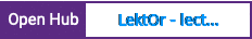 Open Hub project report for LektOr - lecture organization