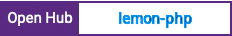 Open Hub project report for lemon-php