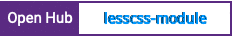 Open Hub project report for lesscss-module