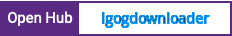 Open Hub project report for lgogdownloader