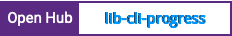 Open Hub project report for lib-cli-progress