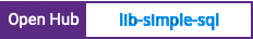 Open Hub project report for lib-simple-sql