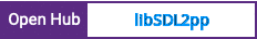 Open Hub project report for libSDL2pp