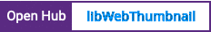 Open Hub project report for libWebThumbnail