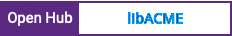 Open Hub project report for libACME