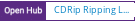 Open Hub project report for CDRip Ripping Library