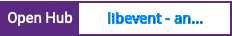 Open Hub project report for libevent - an event notification library